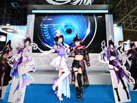 View of the 2024 Tokyo Game Show (TGS2024) in Tokyo, Japan, on September 26, 2024. (