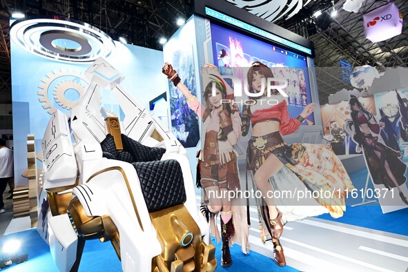 View of the 2024 Tokyo Game Show (TGS2024) in Tokyo, Japan, on September 26, 2024. 