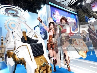 View of the 2024 Tokyo Game Show (TGS2024) in Tokyo, Japan, on September 26, 2024. (