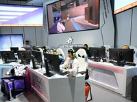 View of the 2024 Tokyo Game Show (TGS2024) in Tokyo, Japan, on September 26, 2024. (