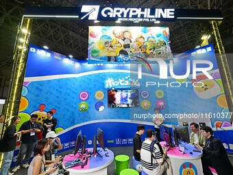 View of the 2024 Tokyo Game Show (TGS2024) in Tokyo, Japan, on September 26, 2024. (