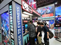 View of the 2024 Tokyo Game Show (TGS2024) in Tokyo, Japan, on September 26, 2024. (