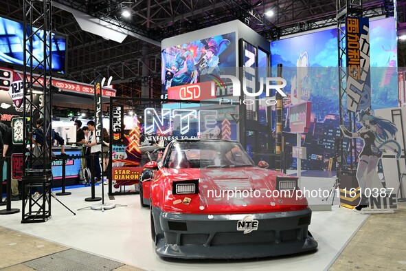 View of the 2024 Tokyo Game Show (TGS2024) in Tokyo, Japan, on September 26, 2024. 