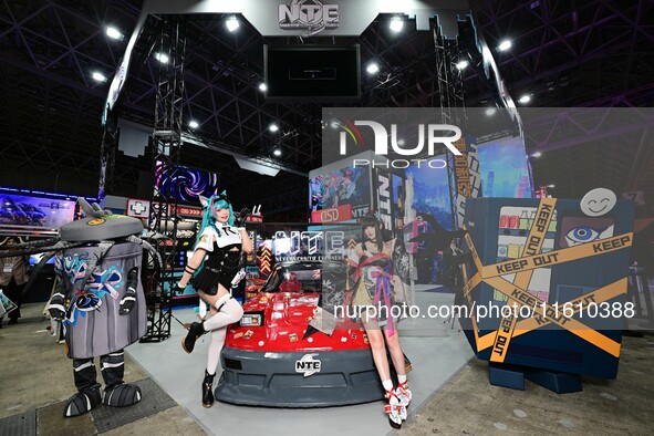 View of the 2024 Tokyo Game Show (TGS2024) in Tokyo, Japan, on September 26, 2024. 