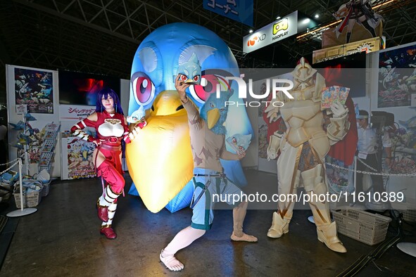 View of the 2024 Tokyo Game Show (TGS2024) in Tokyo, Japan, on September 26, 2024. 