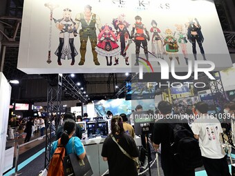 View of the 2024 Tokyo Game Show (TGS2024) in Tokyo, Japan, on September 26, 2024. (