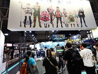 View of the 2024 Tokyo Game Show (TGS2024) in Tokyo, Japan, on September 26, 2024. (