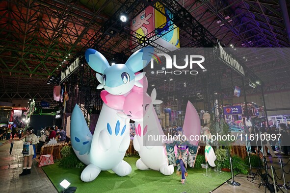 View of the 2024 Tokyo Game Show (TGS2024) in Tokyo, Japan, on September 26, 2024. 