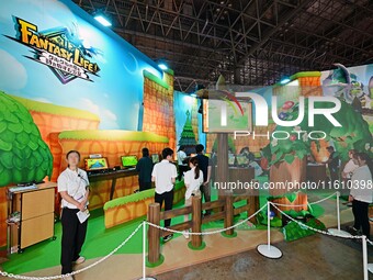 View of the 2024 Tokyo Game Show (TGS2024) in Tokyo, Japan, on September 26, 2024. (