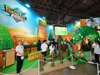 View of the 2024 Tokyo Game Show (TGS2024) in Tokyo, Japan, on September 26, 2024. (