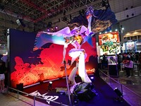 View of the 2024 Tokyo Game Show (TGS2024) in Tokyo, Japan, on September 26, 2024. (