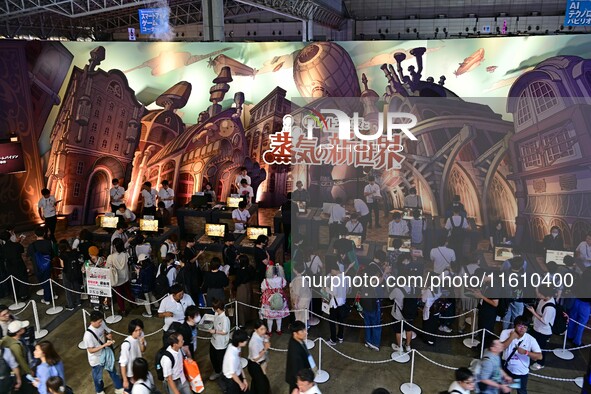 View of the 2024 Tokyo Game Show (TGS2024) in Tokyo, Japan, on September 26, 2024. 