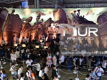 View of the 2024 Tokyo Game Show (TGS2024) in Tokyo, Japan, on September 26, 2024. (