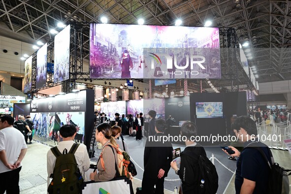 View of the 2024 Tokyo Game Show (TGS2024) in Tokyo, Japan, on September 26, 2024. 