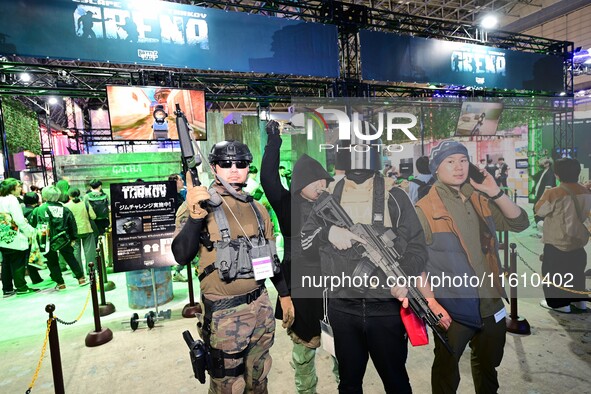 View of the 2024 Tokyo Game Show (TGS2024) in Tokyo, Japan, on September 26, 2024. 