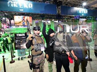 View of the 2024 Tokyo Game Show (TGS2024) in Tokyo, Japan, on September 26, 2024. (