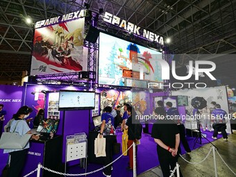 View of the 2024 Tokyo Game Show (TGS2024) in Tokyo, Japan, on September 26, 2024. (