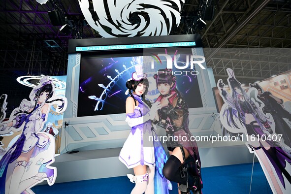 View of the 2024 Tokyo Game Show (TGS2024) in Tokyo, Japan, on September 26, 2024. 