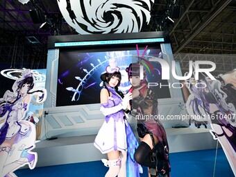 View of the 2024 Tokyo Game Show (TGS2024) in Tokyo, Japan, on September 26, 2024. (