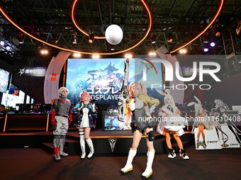 View of the 2024 Tokyo Game Show (TGS2024) in Tokyo, Japan, on September 26, 2024. (