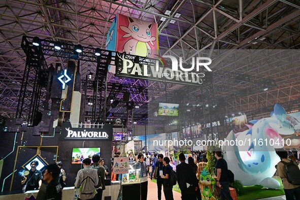 View of the 2024 Tokyo Game Show (TGS2024) in Tokyo, Japan, on September 26, 2024. 