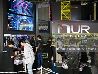 View of the 2024 Tokyo Game Show (TGS2024) in Tokyo, Japan, on September 26, 2024. (