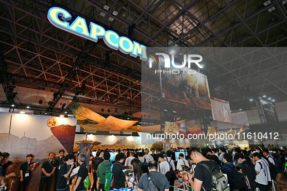 View of the 2024 Tokyo Game Show (TGS2024) in Tokyo, Japan, on September 26, 2024. 