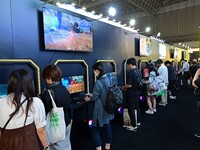 View of the 2024 Tokyo Game Show (TGS2024) in Tokyo, Japan, on September 26, 2024. (