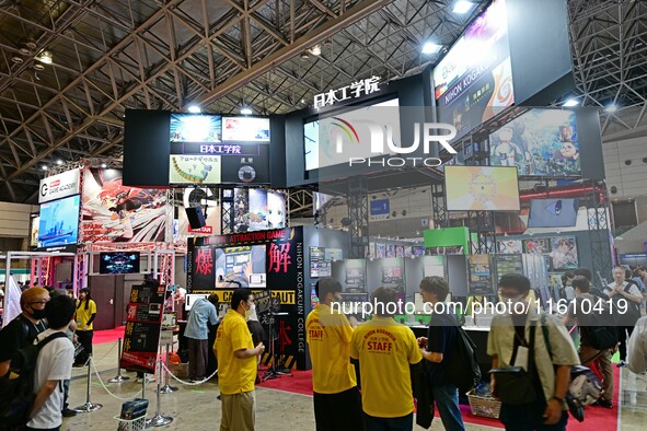 View of the 2024 Tokyo Game Show (TGS2024) in Tokyo, Japan, on September 26, 2024. 