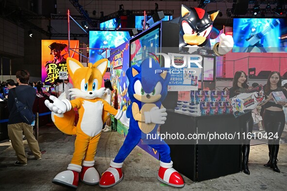 View of the 2024 Tokyo Game Show (TGS2024) in Tokyo, Japan, on September 26, 2024. 