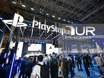 View of the 2024 Tokyo Game Show (TGS2024) in Tokyo, Japan, on September 26, 2024. (