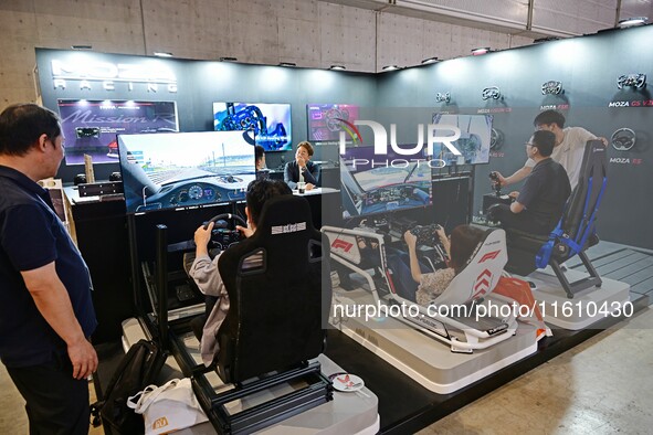 View of the 2024 Tokyo Game Show (TGS2024) in Tokyo, Japan, on September 26, 2024. 