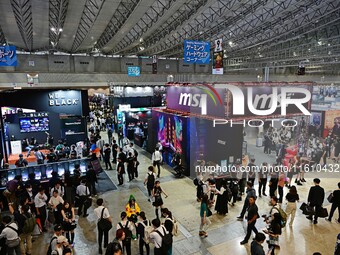 View of the 2024 Tokyo Game Show (TGS2024) in Tokyo, Japan, on September 26, 2024. (