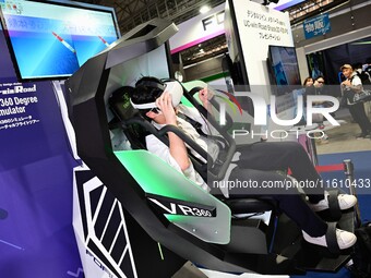 View of the 2024 Tokyo Game Show (TGS2024) in Tokyo, Japan, on September 26, 2024. (