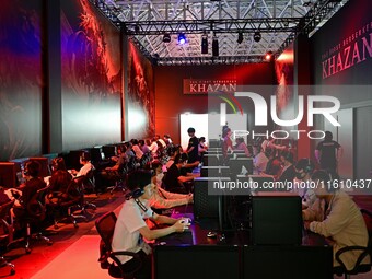 View of the 2024 Tokyo Game Show (TGS2024) in Tokyo, Japan, on September 26, 2024. (