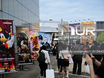 View of the 2024 Tokyo Game Show (TGS2024) in Tokyo, Japan, on September 26, 2024. (