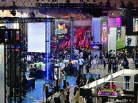 View of the 2024 Tokyo Game Show (TGS2024) in Tokyo, Japan, on September 26, 2024. (