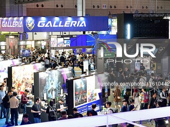 View of the 2024 Tokyo Game Show (TGS2024) in Tokyo, Japan, on September 26, 2024. (