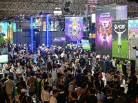 View of the 2024 Tokyo Game Show (TGS2024) in Tokyo, Japan, on September 26, 2024. (