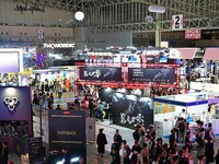 View of the 2024 Tokyo Game Show (TGS2024) in Tokyo, Japan, on September 26, 2024. (