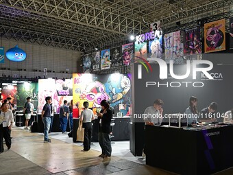 View of the 2024 Tokyo Game Show (TGS2024) in Tokyo, Japan, on September 26, 2024. (