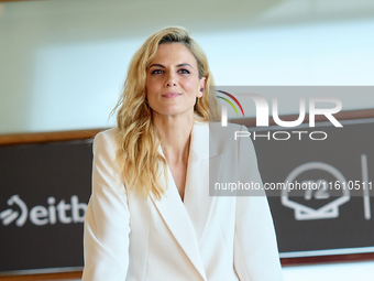 Melina Matthews attends the Photocall La Habitacion de al lado during the 72nd San Sebastian International Film Festival in San Sebastian, S...