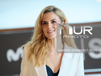 Melina Matthews attends the Photocall La Habitacion de al lado during the 72nd San Sebastian International Film Festival in San Sebastian, S...