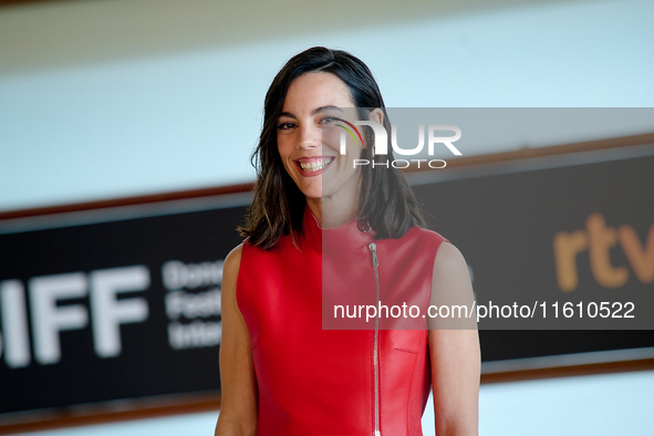 Victoria Luengo attends the Photocall for La Habitacion de al lado during the 72nd San Sebastian International Film Festival in San Sebastia...