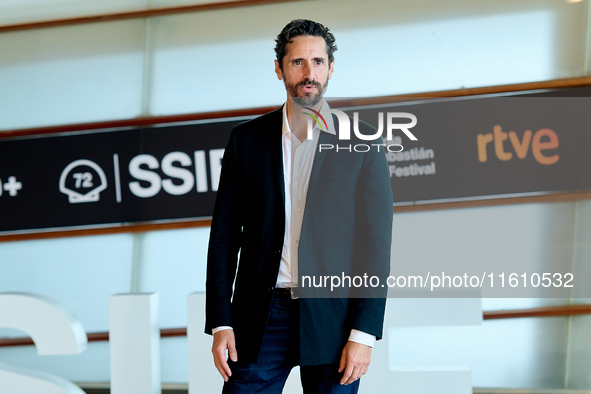 Juan Diego Botto attends the Photocall for La Habitacion de al lado during the 72nd San Sebastian International Film Festival in San Sebasti...