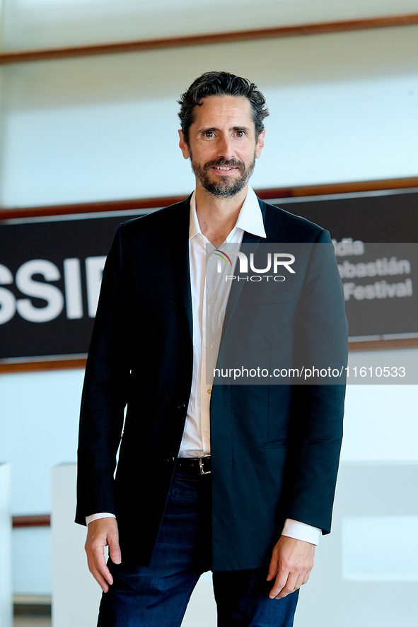 Juan Diego Botto attends the Photocall for La Habitacion de al lado during the 72nd San Sebastian International Film Festival in San Sebasti...