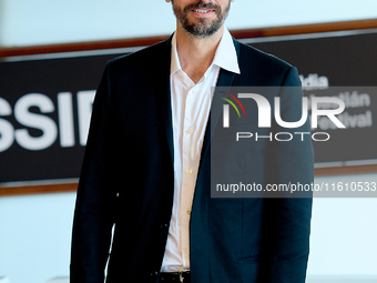 Juan Diego Botto attends the Photocall for La Habitacion de al lado during the 72nd San Sebastian International Film Festival in San Sebasti...