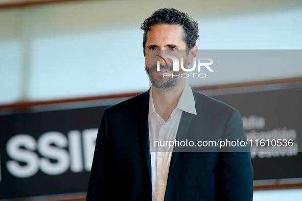 Juan Diego Botto attends the Photocall for La Habitacion de al lado during the 72nd San Sebastian International Film Festival in San Sebasti...