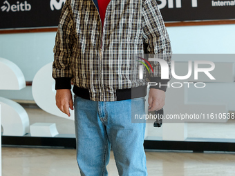 Pedro Almodovar attends the Photocall La Habitacion de al lado during the 72nd San Sebastian International Film Festival in San Sebastian, S...