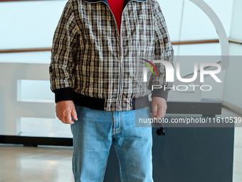 Pedro Almodovar attends the Photocall La Habitacion de al lado during the 72nd San Sebastian International Film Festival in San Sebastian, S...